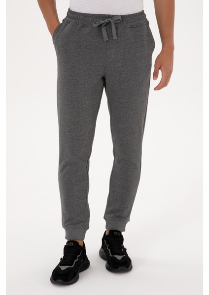 Erkek Antrasit Melanj Eşofman Altı 50313765-VR081 fiyatları