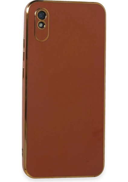 Bfs Xiaomi Redmi 9A Kılıf Volet Silikon - Kırmızı