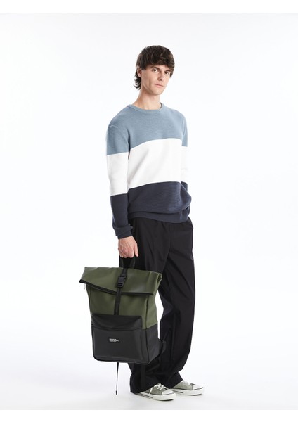 Yeni Sezon Etiket Baskılı Ayarlanabilir Askılı Erkek Sırt Çantası fiyatları