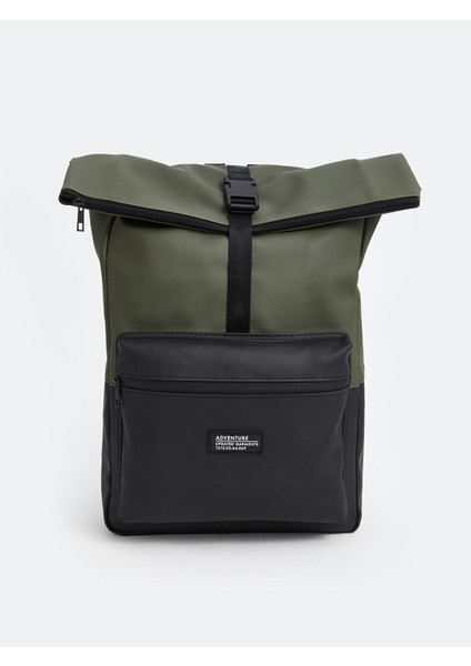 Yeni Sezon Etiket Baskılı Ayarlanabilir Askılı Erkek Sırt Çantası modelleri