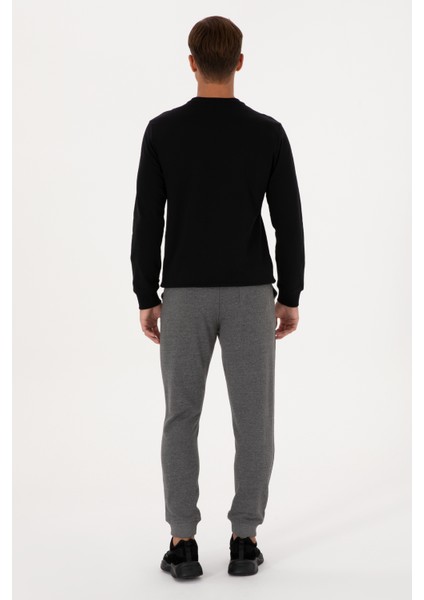 Erkek Antrasit Melanj Eşofman Altı 50313765-VR081 fırsatları