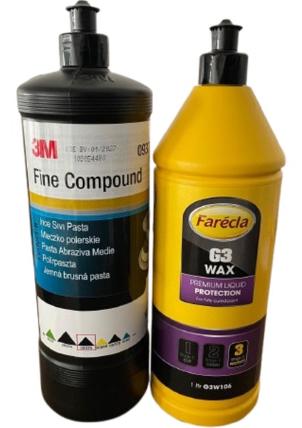 Ince Pasta 1 Lt - Farecla Wax Cila 1 Lt