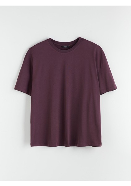 Yeni Sezon Büyük Beden Basic Penye Erkek Tişört