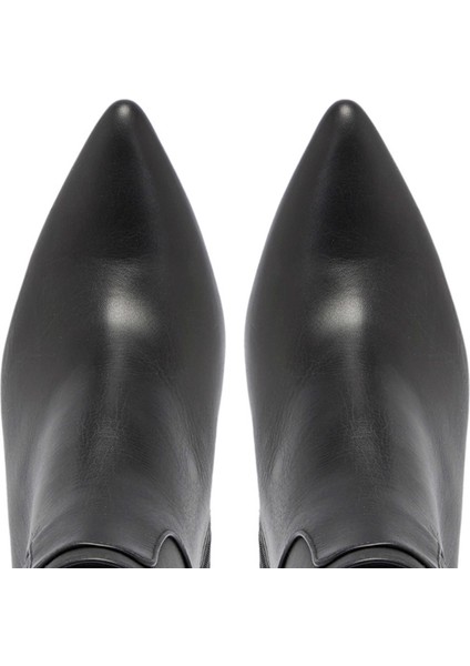 Siyah Hakiki Deri Kadın Klasik Bot - K24K1BT67612-A23 indirimleri