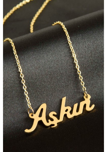 Ds-Derin Aşkın Isimli Kolye -Sarı