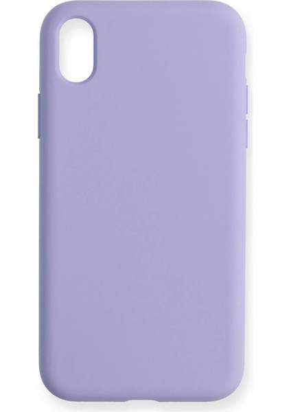 Bfs iPhone Xr Kılıf Nano Içi Kadife Silikon - Lila