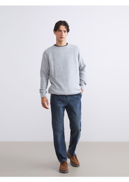 Yeni Sezon Baggy Fit Erkek Jean Pantolon