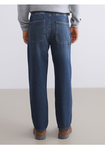 Yeni Sezon Baggy Fit Erkek Jean Pantolon fırsatları