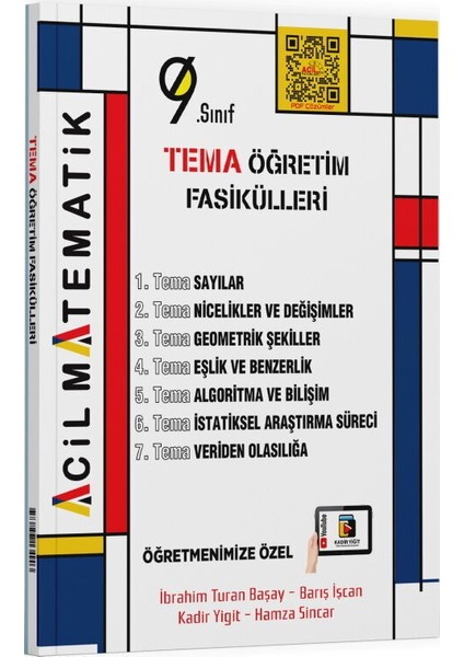 Yayınları 9. Sınıf Acil Matematik Tema Öğretim Fasikülleri