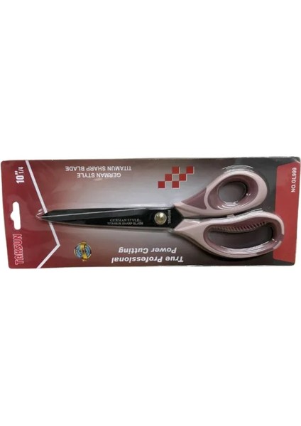 Makas Plastik Saplı GL999 10" (25 Cm)