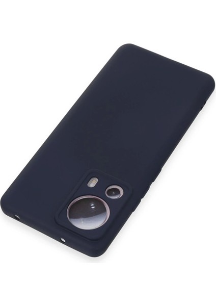 Bfs Xiaomi Mi 13 Lite Kılıf Nano Içi Kadife Silikon - Lacivert modelleri