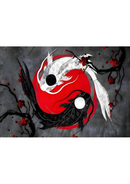 Ying Yang Felsefesi Duvar Örtüsü Duvar Halısı Wall Tapestry fırsatları