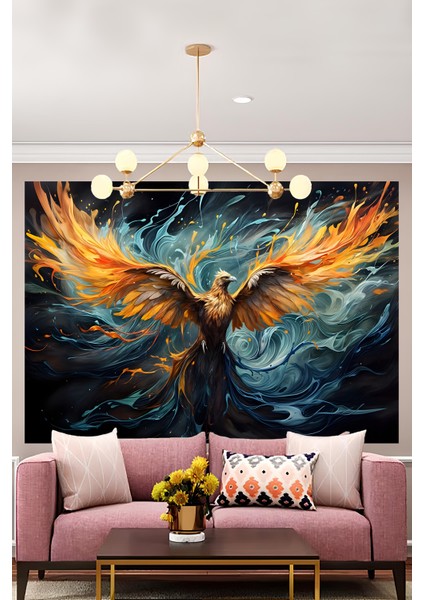 Anka Kuşu Duvar Örtüsü Duvar Halısı Wall Tapestry fiyatları