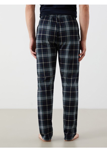 Yeni Sezon Standart Kalıp Ekose Erkek Pijama Alt fırsatları