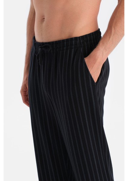 Çizgili Interlok Pantolon indirimleri