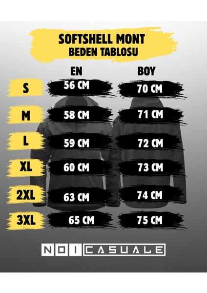 Yağmur Rüzgar Su Geçirmez Içi Polarlı Kol Cep Detaylı Bilek Cırtlı Softshell Mont fırsatları