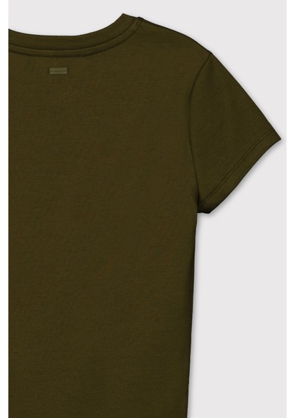 Bisiklet Yaka Kısa Kol Üst