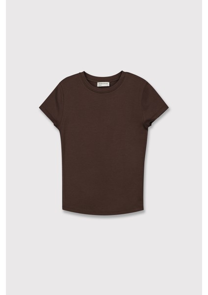 Bisiklet Yaka Kısa Kol Üst