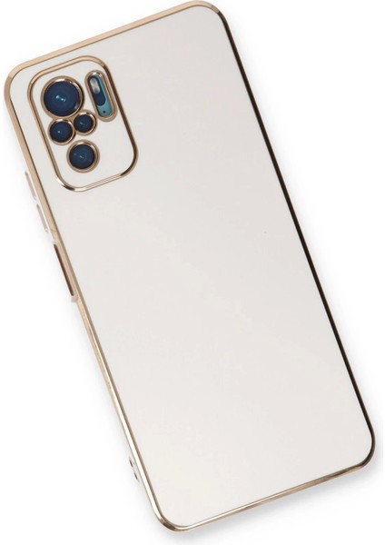 Bfs Xiaomi Redmi Note 10 Kılıf Volet Silikon - Beyaz modelleri