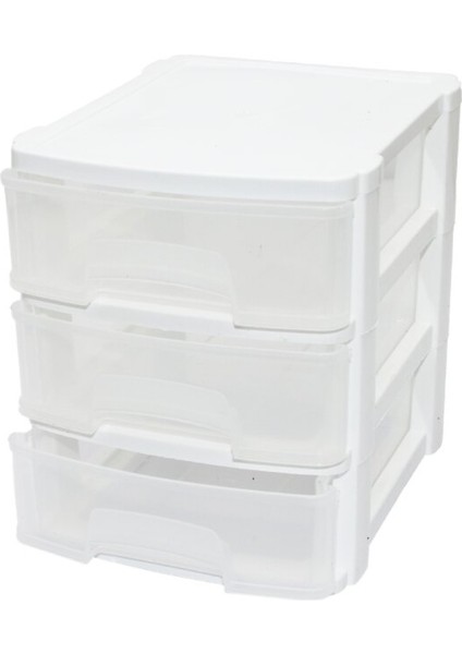 Tonton - No:0 Çekmece 3 Katlı 17.5x14.4x16.9cm (4915) Go-53-vice/(1395)