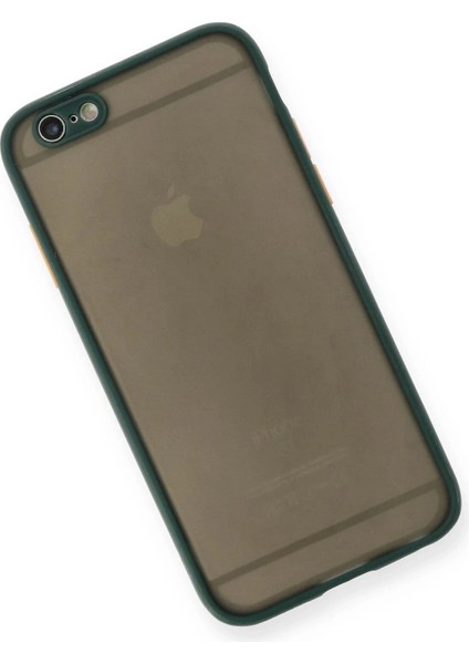 Bfs iPhone 6 Kılıf Montreal Silikon Kapak - Yeşil modelleri