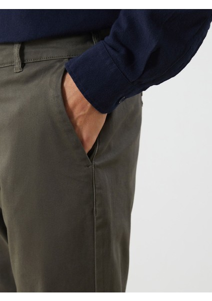Yeni Sezon Büyük Beden Standart Kalıp Gabardin Erkek Chino Pantolon fırsatları