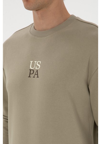 Erkek Açık Haki Sweatshirt 50313760-VR183