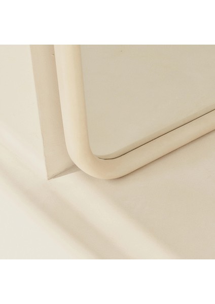 Tam Boy Ekstra Büyük Kemerli Ekru Ahşap Boy Aynası 200CM x 120CM modelleri