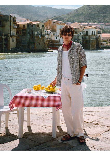 Yeni Sezon Baggy Fit Erkek Jean Pantolon