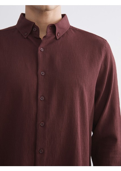 Yeni Sezon Regular Fit Uzun Kollu Erkek Gömlek modelleri