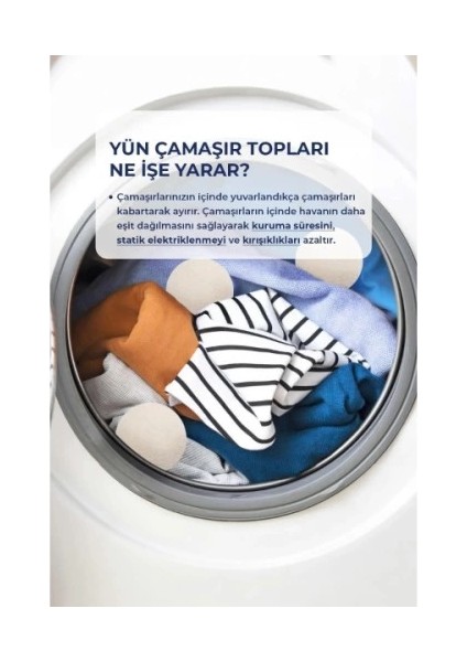 3'lü Yün Kurutma Topu Seti modelleri