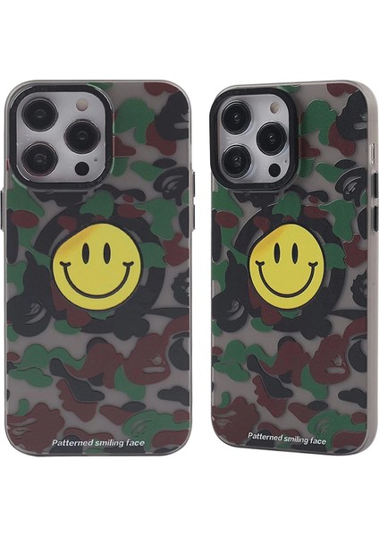 Bfs iPhone 13 Pro Kılıf Apollo Magneticsafe Desenli Kapak - Apollo Siyah - 4
