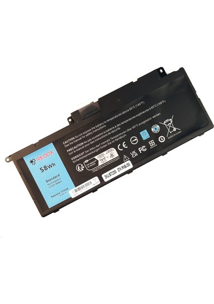 Dell Inspiron 14 7437 Notebook Batarya Pil