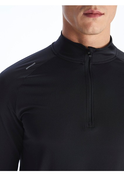 Yeni Sezon Dik Yaka Uzun Kollu Erkek Spor Tişört modelleri