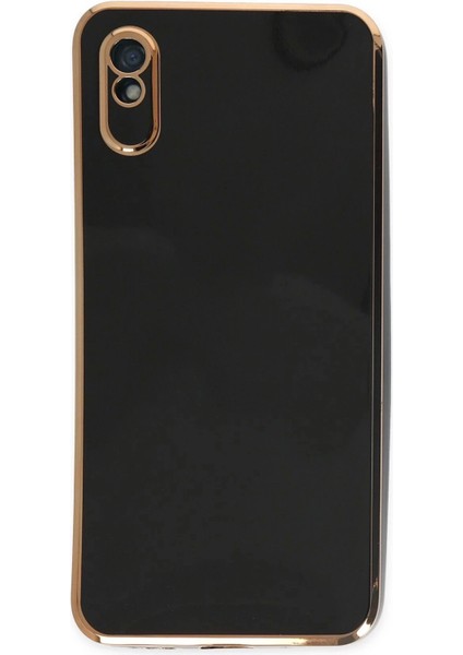 Bfs Xiaomi Redmi 9A Kılıf Volet Silikon - Siyah
