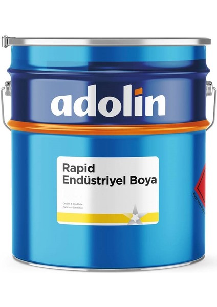 Rapid Boya Mat Siyah 2.5 kg