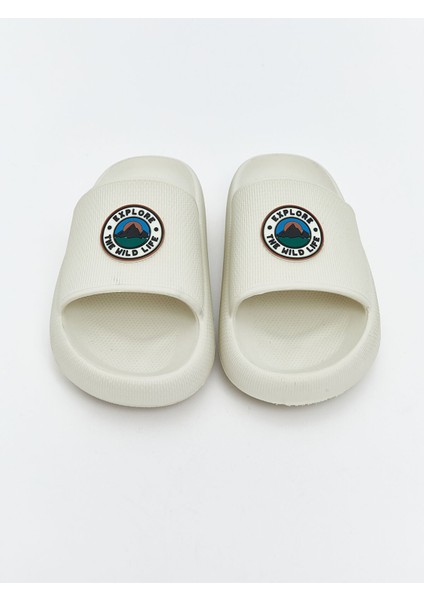 Yeni Sezon Tek Bantlı Baskılı Erkek Terlik modelleri