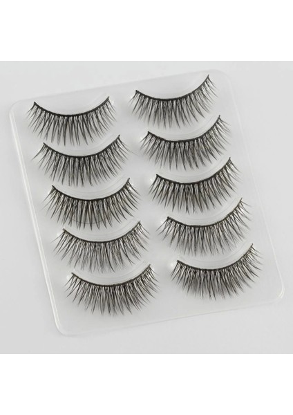 4 Parça Kirpik Seti Takma Kirpik Takımı 5li Kirpik Set Kirpik Kıvırıcı Kirpik Yapıştırıcı Rimel Maskara Fırçası fiyatları