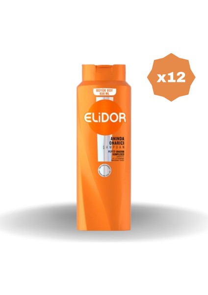 Anında Onarıcı Bakım Şampuanı 650 ml - (12 Adet)