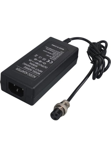 Powermaster 36 Volt 2 Amper 3 Pin Scooter Şarj Adaptörü AD0002 modelleri