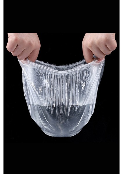 100 Adet Tazelik Koruyucu Tabak Tencere Gıda Bonesi Çok Amaçlı Pratik Kapak Tencere Bonesi modelleri