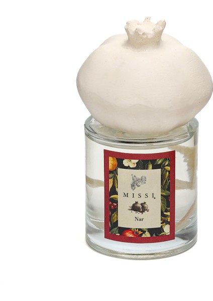 Yılbaşı 100 ml Seramik Taşlı Nar Oda Kokusu