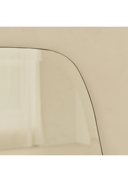 Büyük Çerçevesiz Oval Eğimli Boy Aynası 140CM x 52CM
