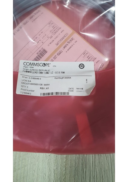 Fiber Optik Patch Cord Kablo Lc-Lc Dx M.m Om4 70 mt