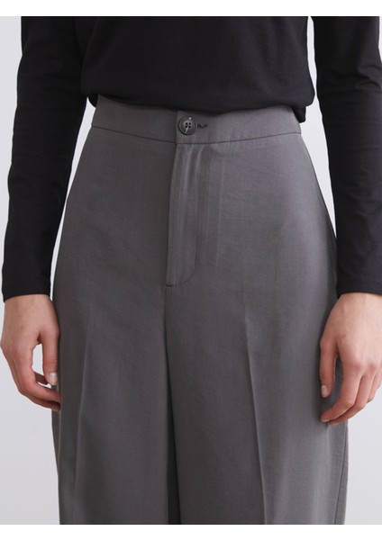 Yeni Sezon Dar Fit Modal Karışımlı Kadın Pantolon modelleri