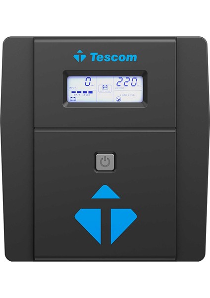 Leo 2000VA 5/10 Dk (2X12V 9AH Akü) Line Interactive Ups