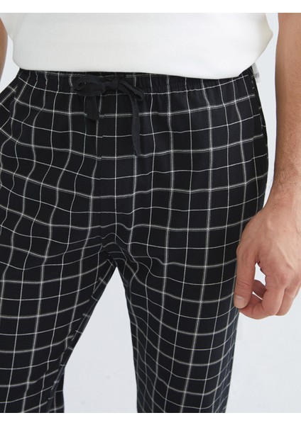 Yeni Sezon Standart Kalıp Ekose Erkek Pijama Alt indirimleri