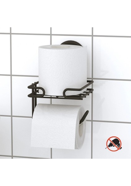 Banyo Köşe Rafı 3 Katlı Siyah Şampuanlık -Tuvalet Kağıtlığı Siyah 2 Li Set Vidalı modelleri