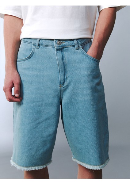 Yeni Sezon Genç Erkek Jean Bermuda modelleri