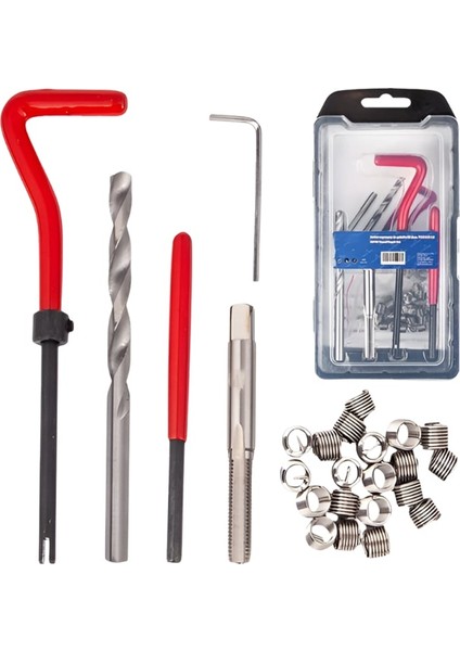 M10 Helicoil Kılavuz Seti Matkap Uçlu 1.0 mm